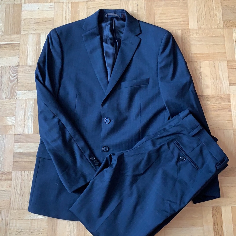 Michael Kors Dark Navy Kids Two-Piece Suit Set